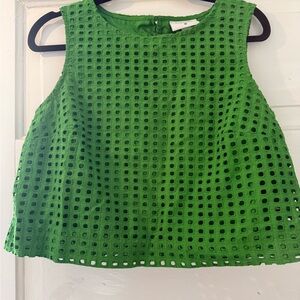 Kate Spade by Target green sleeveless top